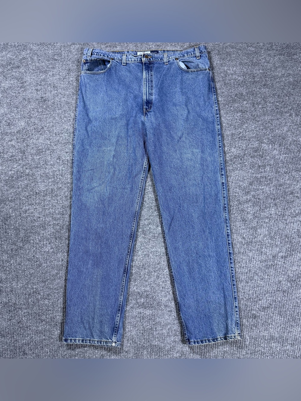 Levi's Signature 540 Relaxed Fit Jeans Men's 44x36 Blue Wash Denim Vintage Look